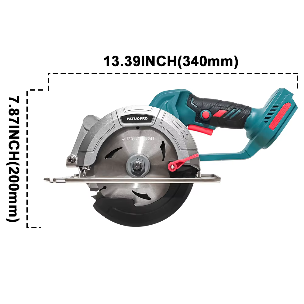 Makita – scie circulaire sans balais de 6 pouces