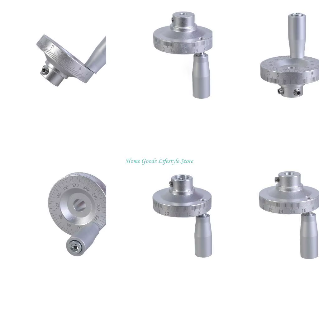 Manivelle multifonction en aluminium sablé E74E
