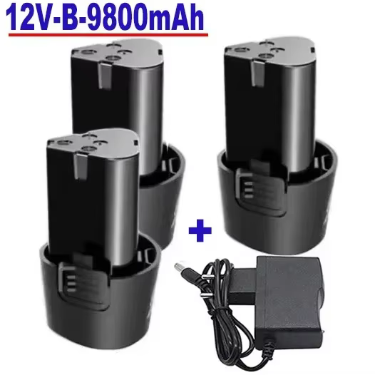 Batterie de charge universelle pour outil électrique 100% originale 12V 9800mAh Type B