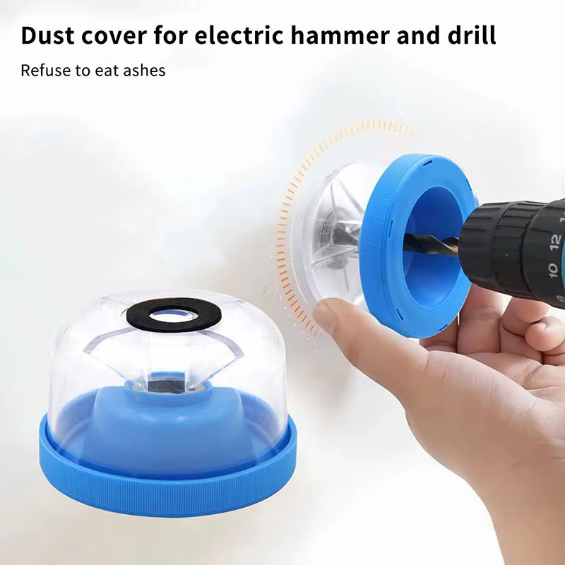 Accessoire essentiel pour outil électrique domestique : Collecteur de poussière pour perceuse, protège-foret, dispositif de récupération des cendres