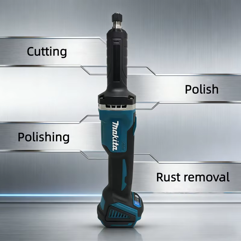 Meuleuse d'angle sans fil Makita Brushless à 4 vitesses : Machine de meulage et de polissage (unité nue)
