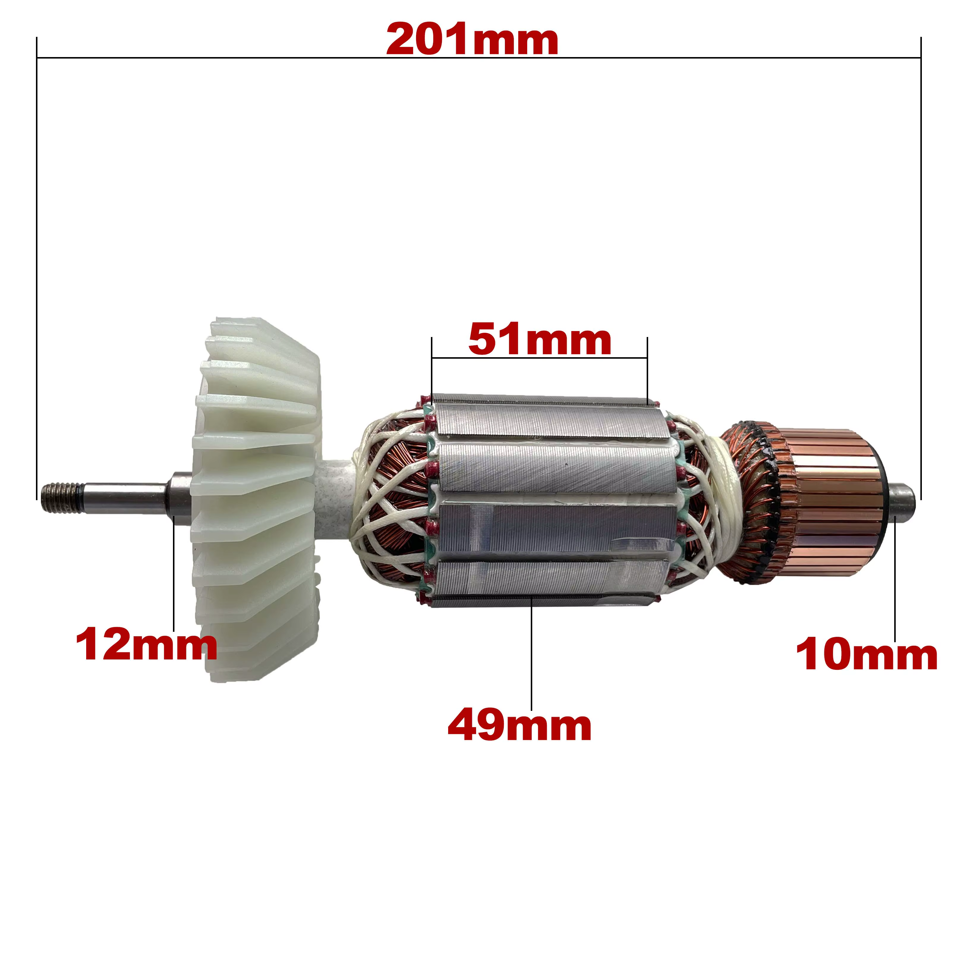 AC 220V 240V GA9050 GA7050 Induit Rotor Stator Field pour MAKITA Meuleuse Angulaire Pièces de rechange