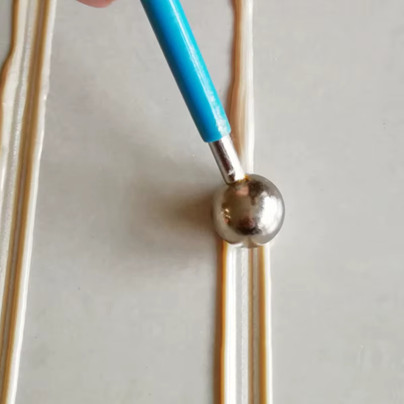 Outil de finition de calfeutrage de carreaux, ensemble de 4 pièces, outil de calfeutrage, Double acier pressé, Joint de carrelage, Kit de réparation de joints de sol, M4YD