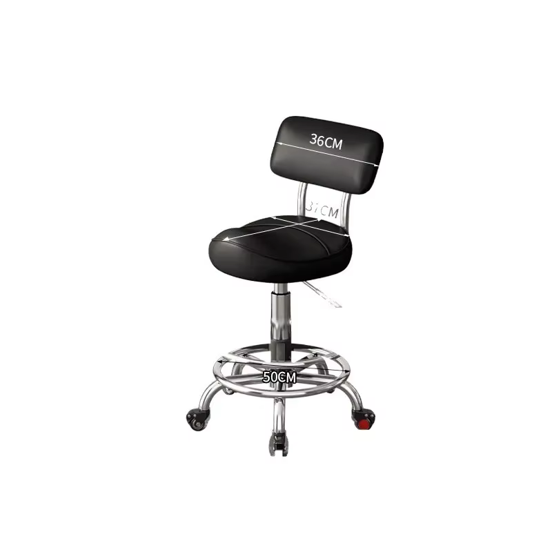 Chaise de selle multifonctionnelle, tabouret de cuisine, chaise de barbier à dossier réglable, chaise haute pour caissier de comptoir, articles ménagers