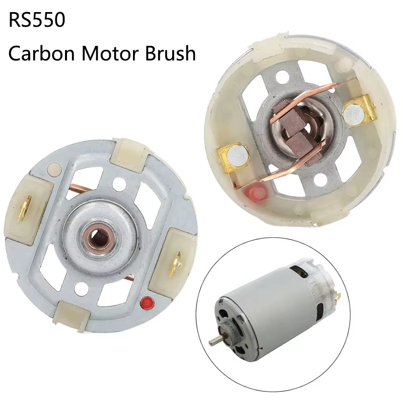 Support de balais de moteur RS550 12V pour perceuse électrique et tournevis