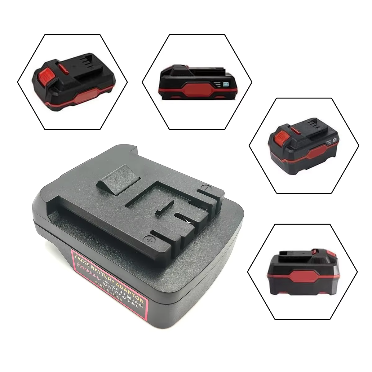 Pour Parkside 20V Batteries au Lithium adaptateur de batterie convertisseur Compatible avec pour Bosch BAT série 18V