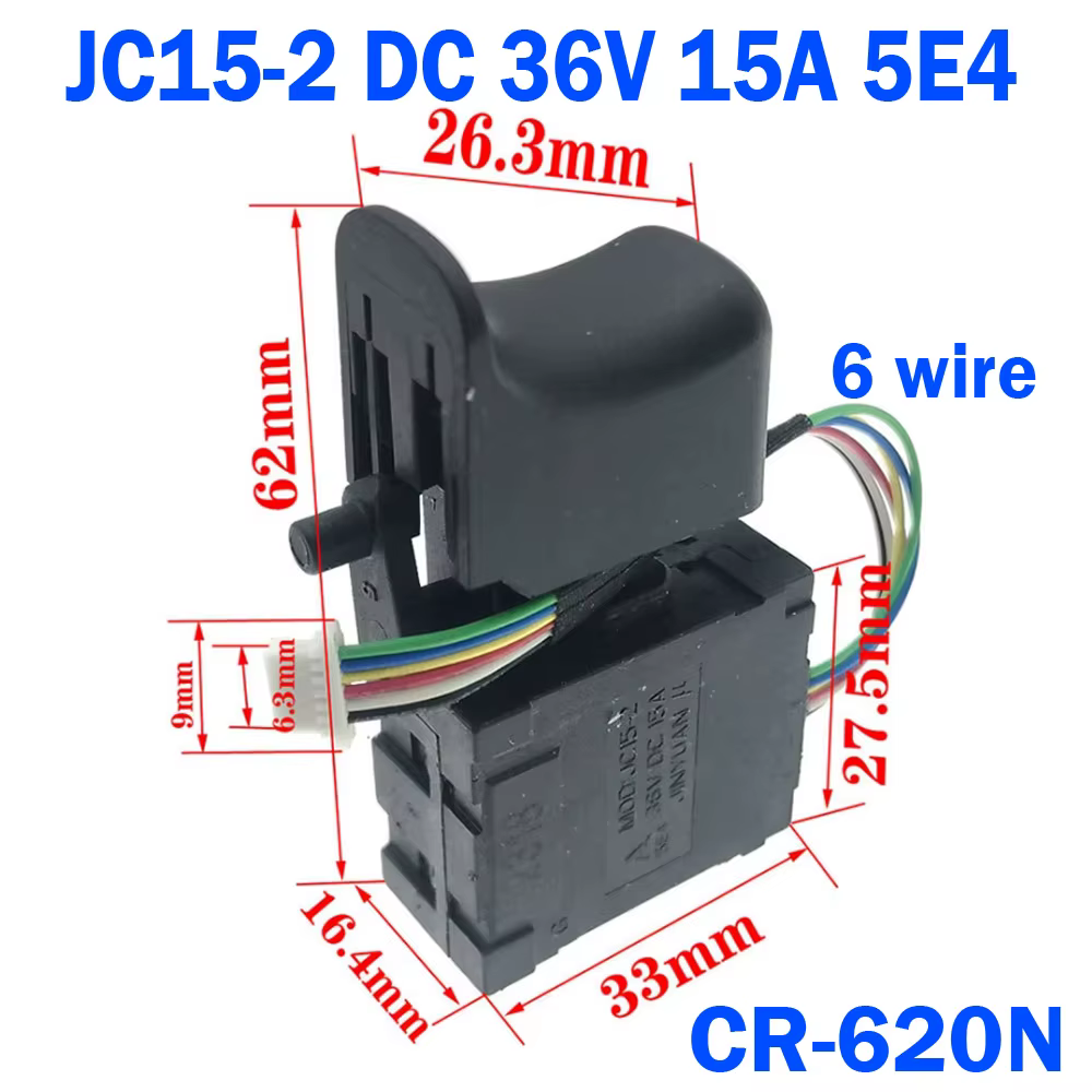 Perceuse électrique DC 36V 42V 60V