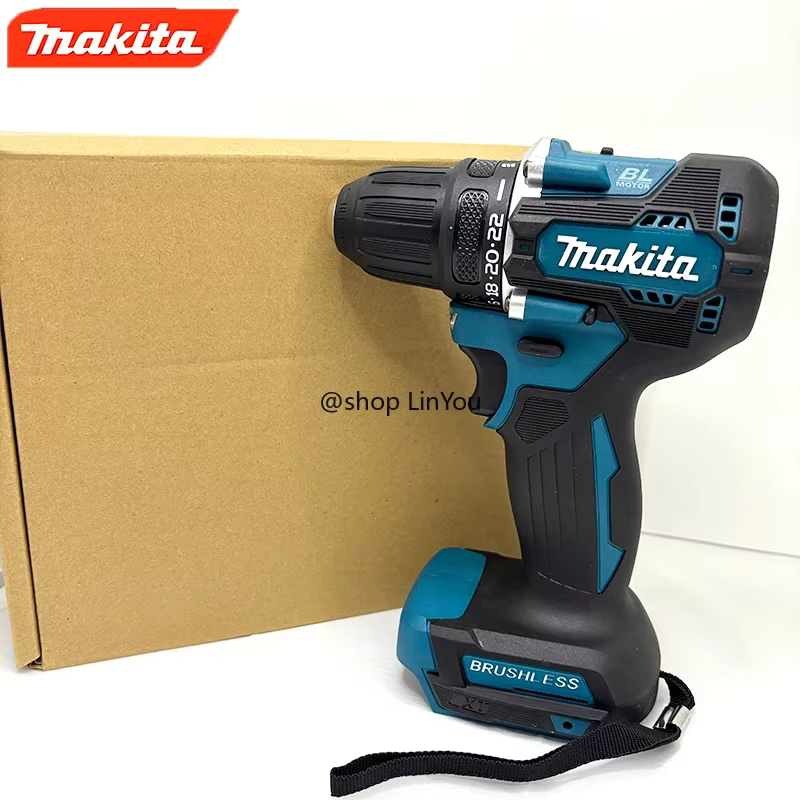 Makita DDF487 Perceuse à percussion électrique sans fil 18V lithium-ion 10 mm