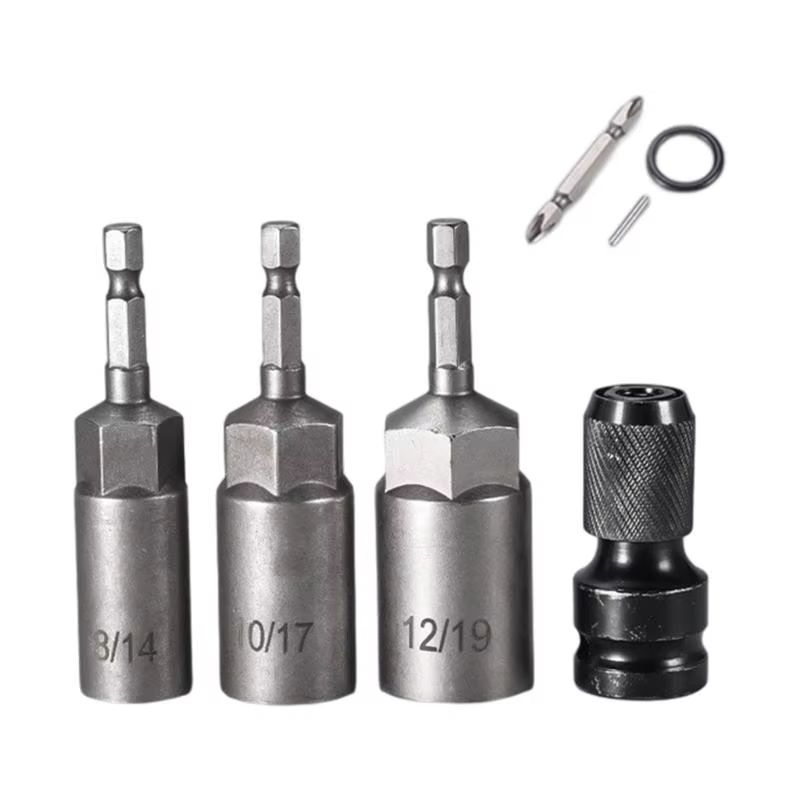 8 10 12 14 17 19 mm hexagonal socket spanner outil professionnel conception rétractable D2rd