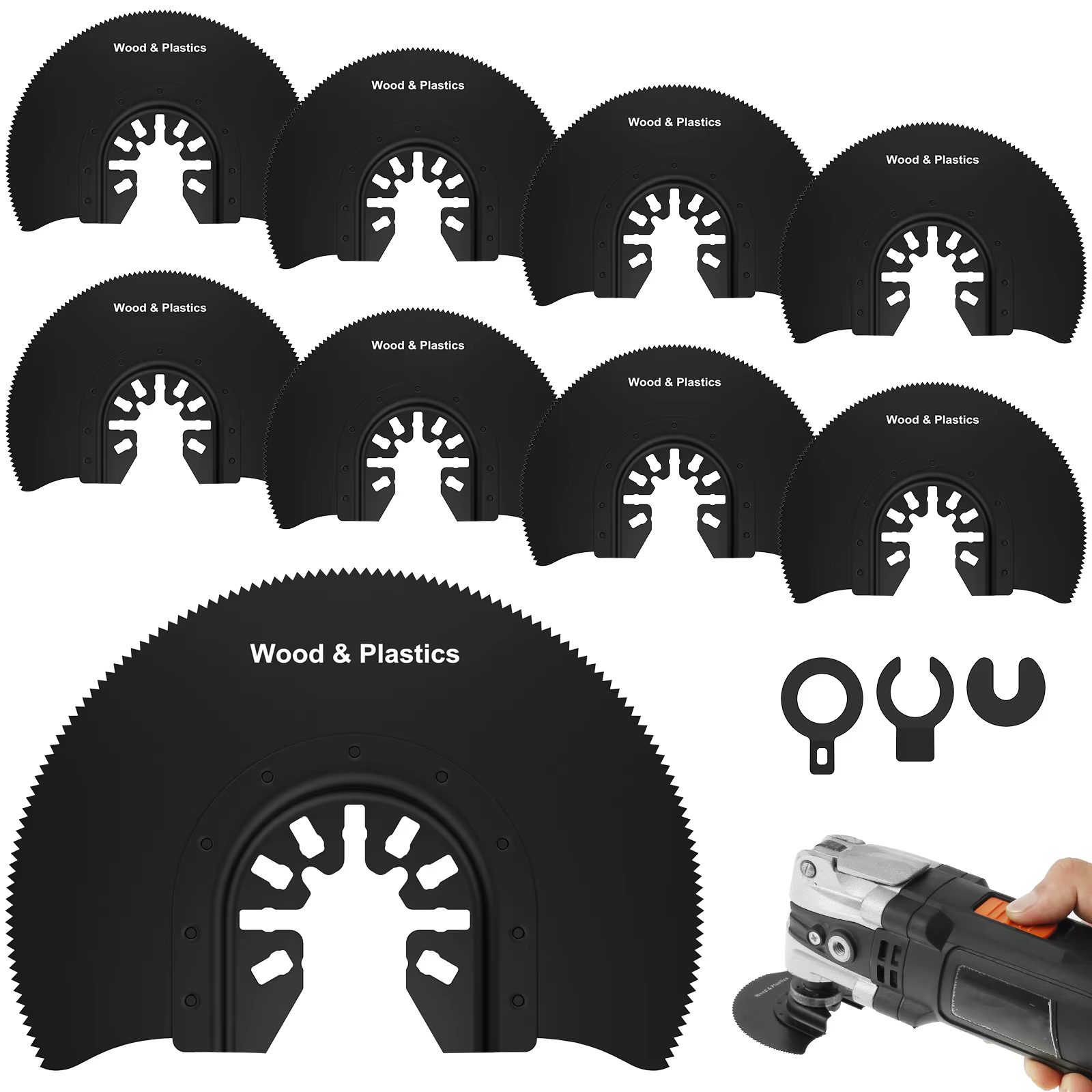 Lames de scie oscillantes multi-outils
