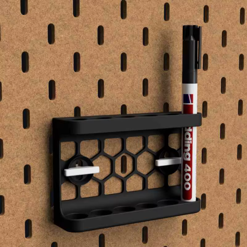 Organisateur d'outils mural pour panneau perforé