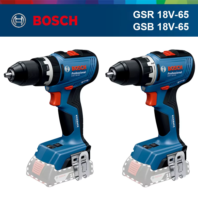 Perceuse-visseuse sans fil sans balais BOSCH GSR 18V-65 GSB 18V-65