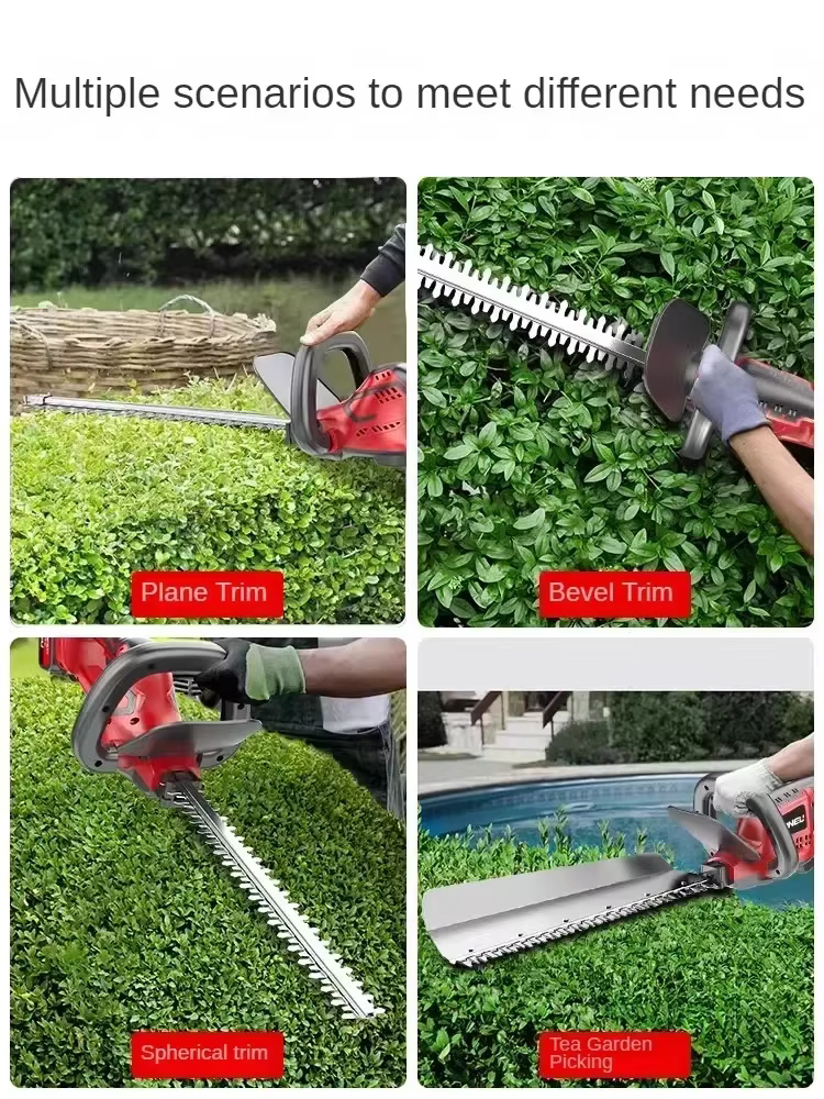 Taille-haie électrique avec batterie au Lithium et moissonneuse à thé pour le verdissement et l'élagage du jardin