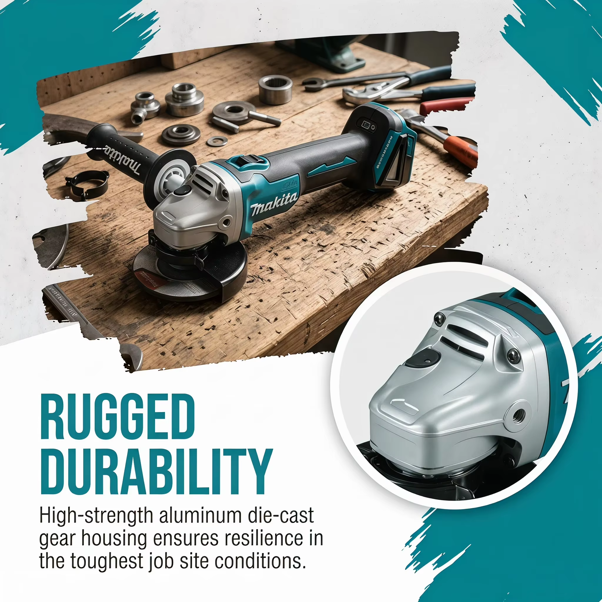 Makita DGA404 18V 100mm Outil de ponçage sans fil