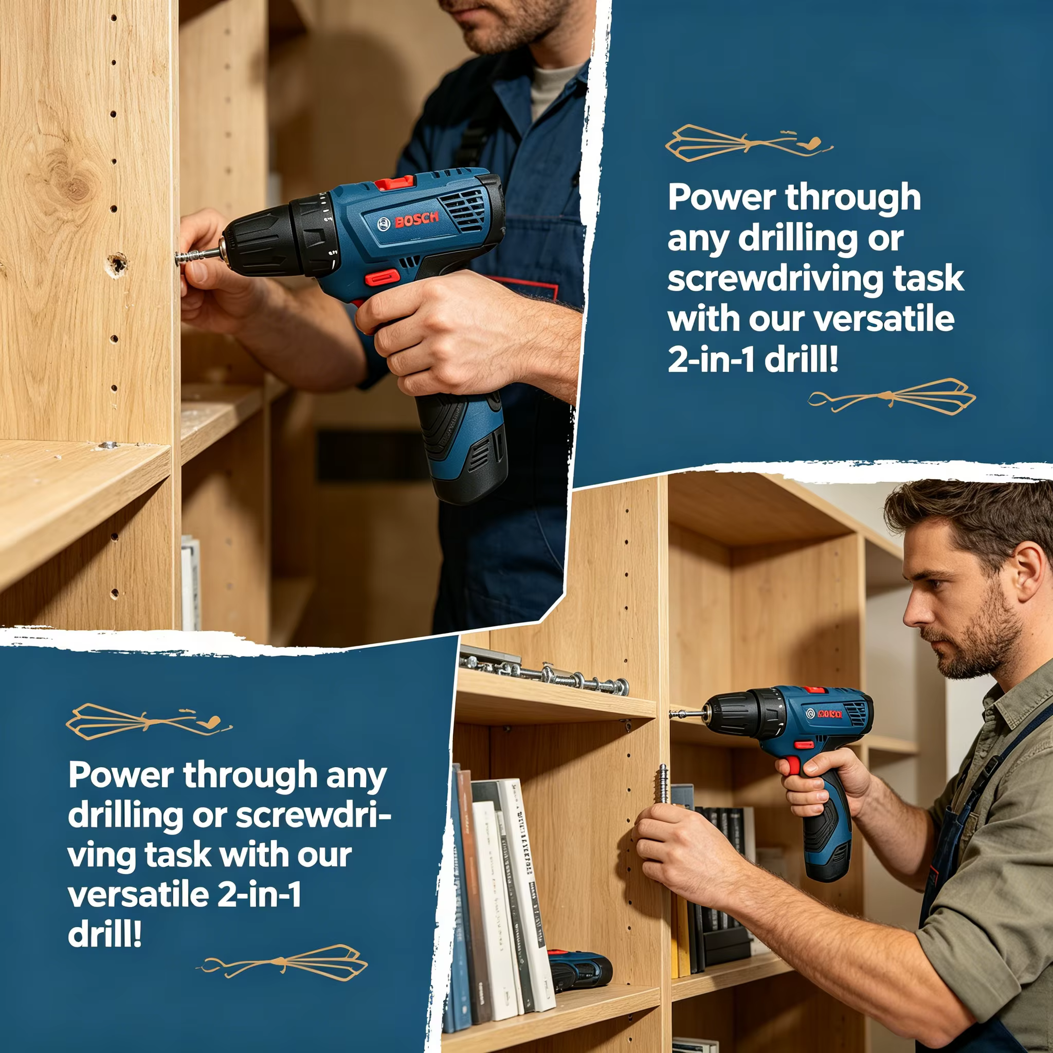 Bosch – perceuse électrique professionnelle GSR120-LI 12V