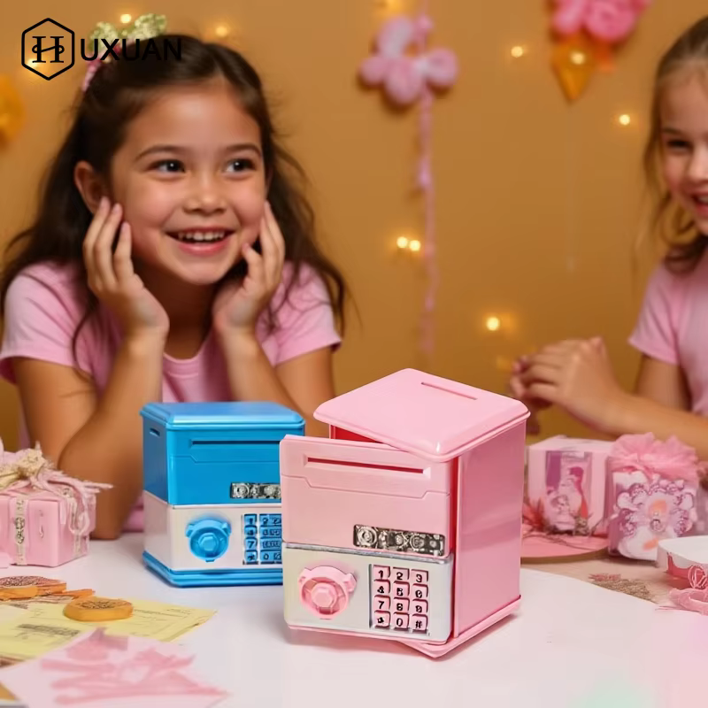 Mini banque d'épargne créative pour enfants filles, boîte de rangement, jouet, cadeau d'anniversaire