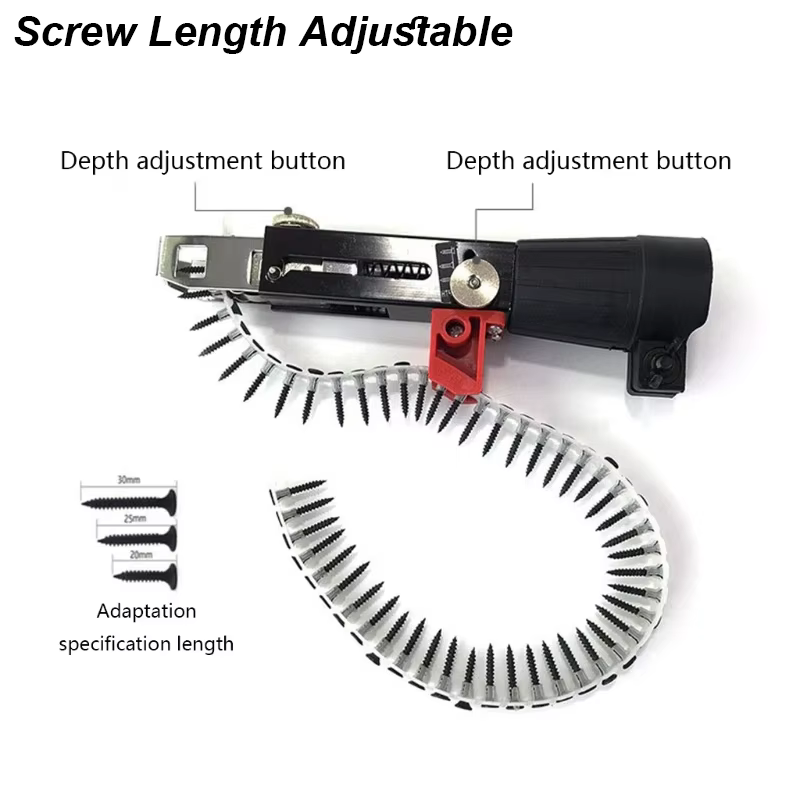 JONail-Tournevis automatique, adaptateur de odor, perceuse électrique, travail de calcul de buse, entraînement à vis, rajeunissement automatique, pièce d'outil électrique, accessoire de rêves