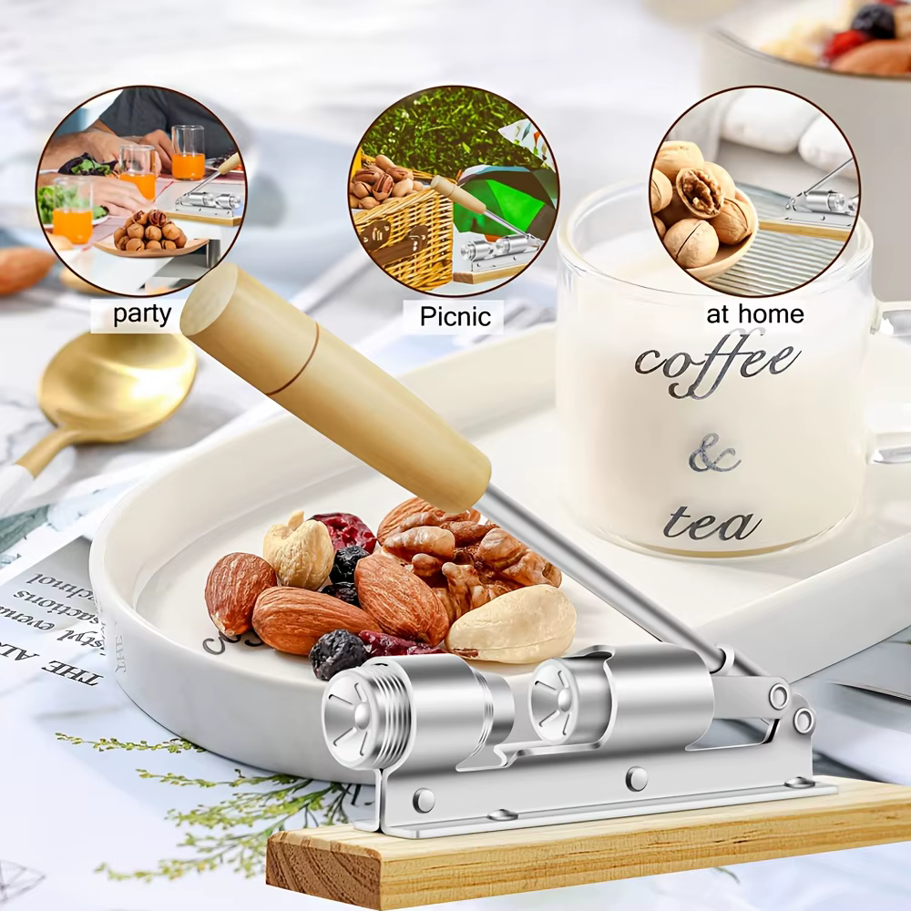 Casse-noix mécanique, brise-coquilles de noix, outil alimentaire, ouvre-noix, machine à noix