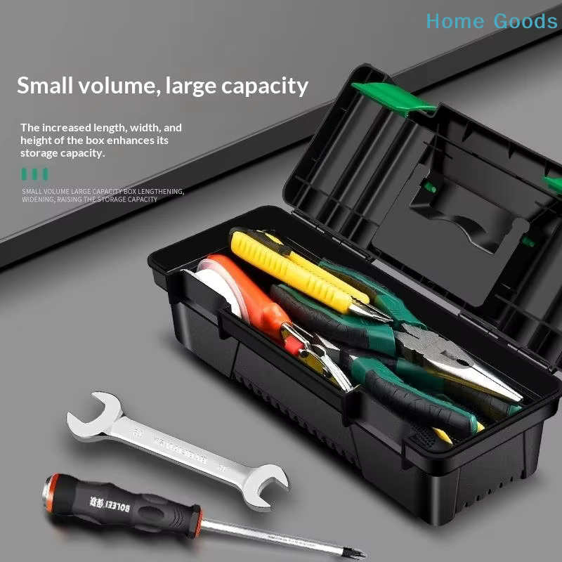 Boîte à outils en plastique de 10 pouces