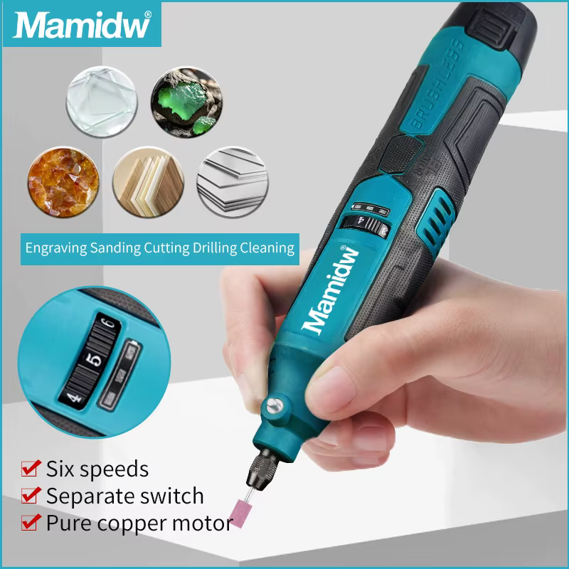 Makita – meuleuse électrique sans balais à 6 vitesses