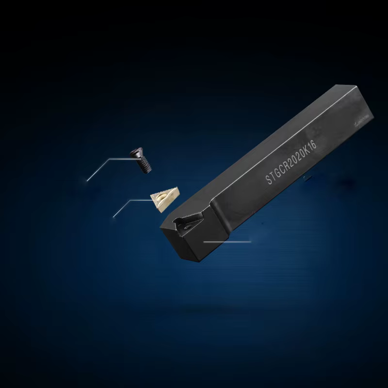 STGCR1616 STGCR2020 STGCR2525 barre d'outils externe STGCR STGCL porte-outil de tour CNC lame triangulaire outil de