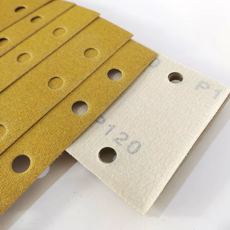 Festool ponceuses broyeur papier de verre 95x180mm jaune crochet boucle rectangulaire auto-adhésif flocage feuille pour le meulage