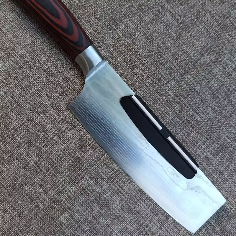 Aiguiseur de couteaux fixe avec guide d'angle