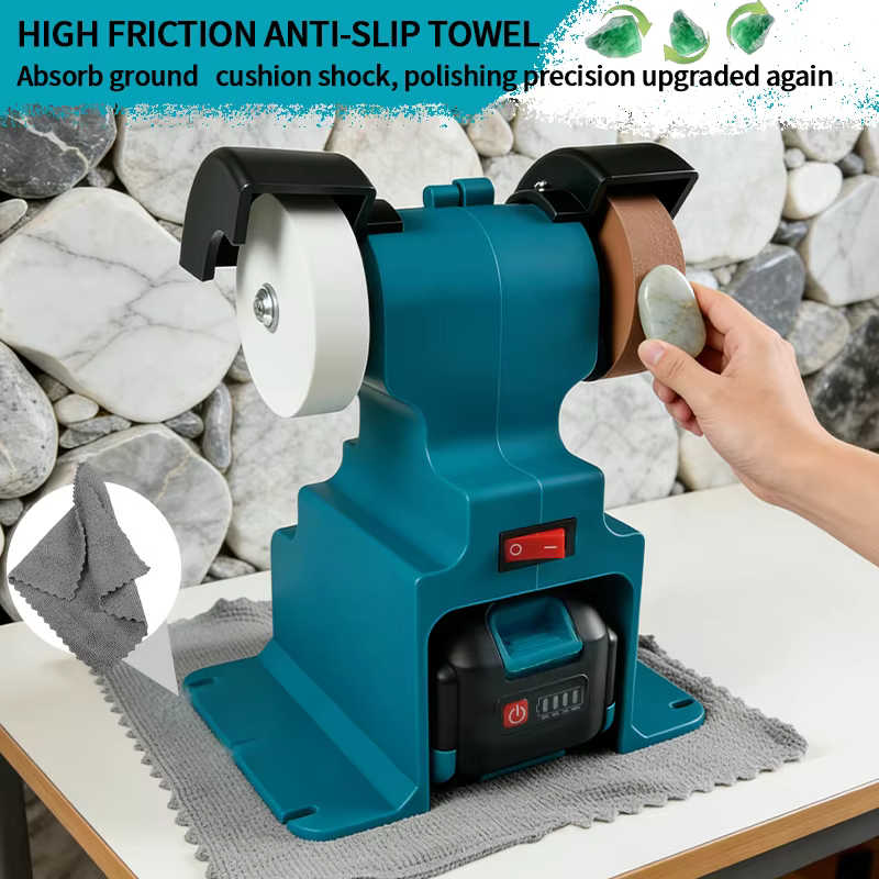 Meuleuse électrique sans fil Electric Goddess 200W pour batterie Makita 18V Pierre à polir et à affûter double pour couteaux