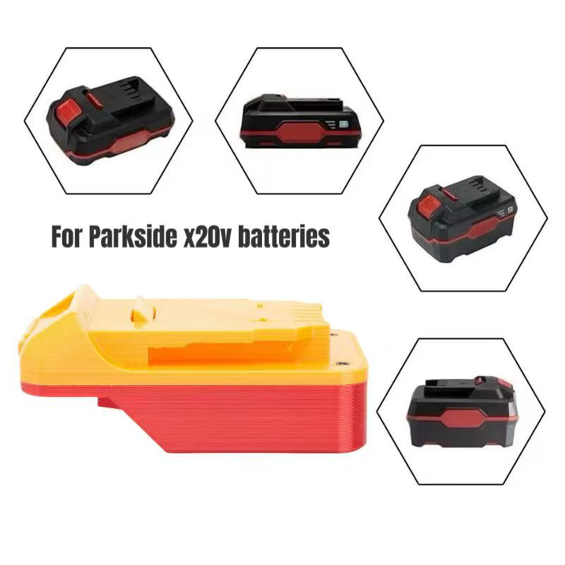 Adaptateur de conversion de batteries pour Lidl Parkside X20V Lithium