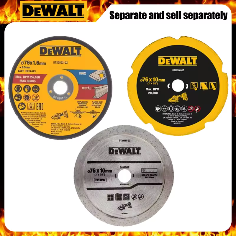 DEWALT DT20590 DT20591 DT20592 lame de scie circulaire roue de coupe