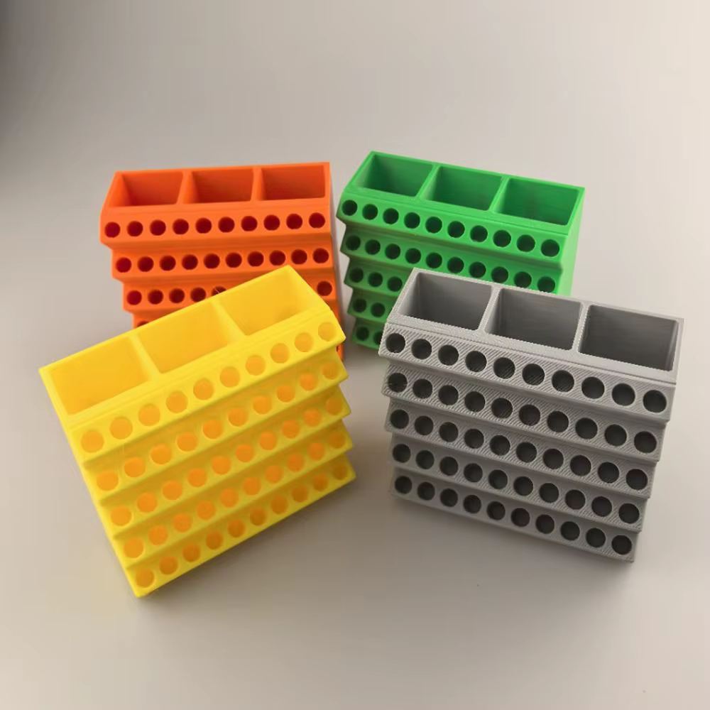 Boîte de rangement pour embouts de perceuse et tournevis