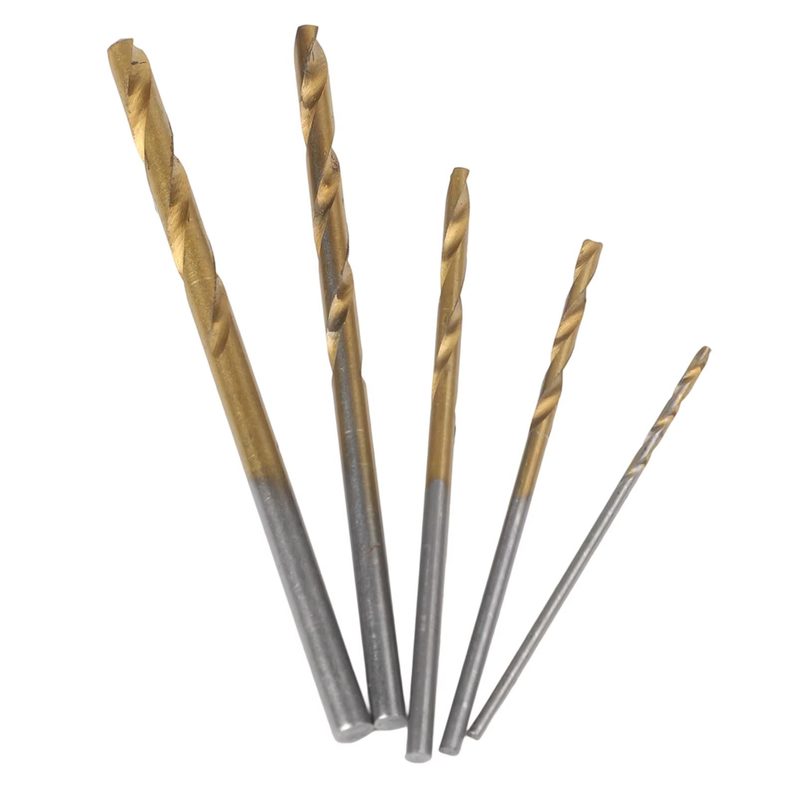 Jeu de 50 forets hélicoïdaux plaqués titane 1/1