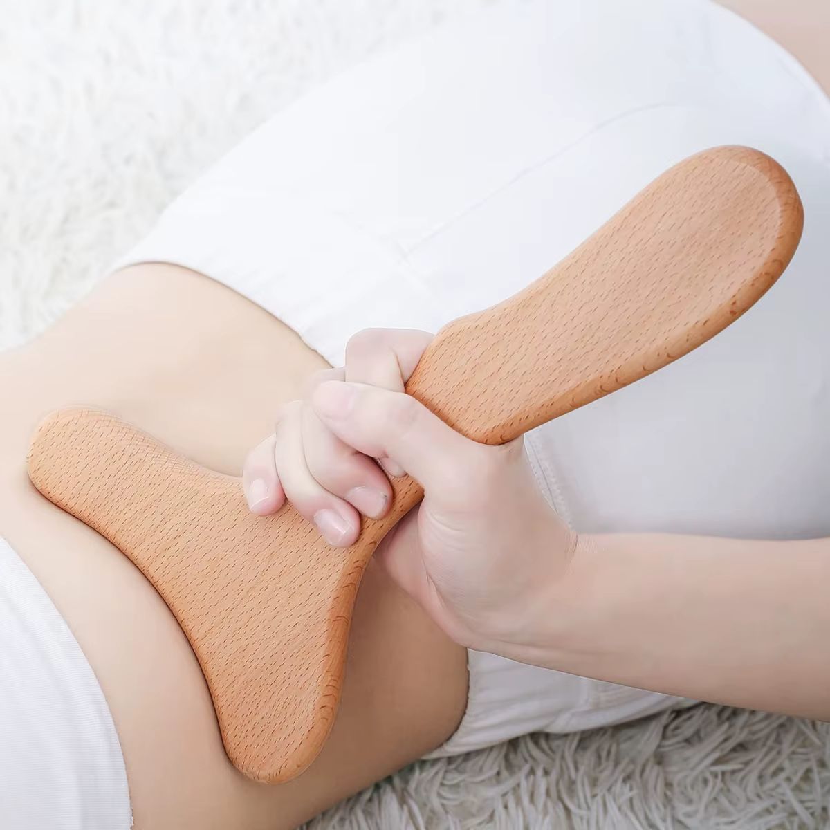 Outil de remodelage corporel en bois, outil en bois pour la maderothérapie, outil de modelage corporel pour spa à domicile pour femmes, cadeau bien-être