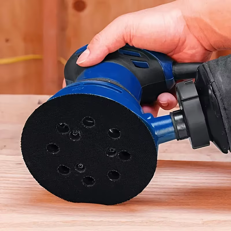 Disque de ponçage orbital de remplacement de 125 mm (5 pouces) à 8 trous avec fixation auto-agrippante