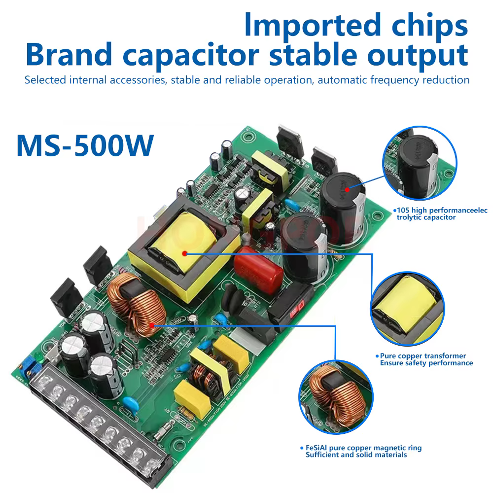 Alimentation réglable 500W 600W 1000W 1500W