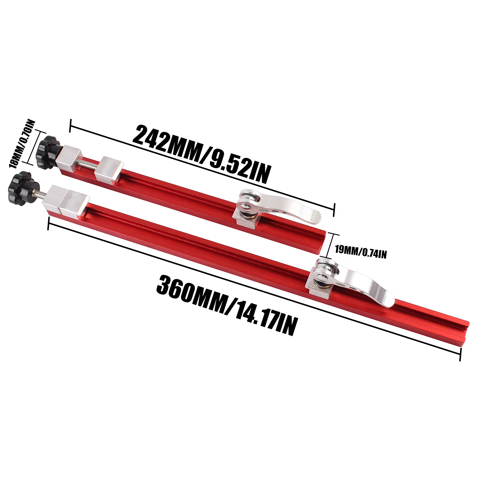 Rail de guidage pour scie circulaire