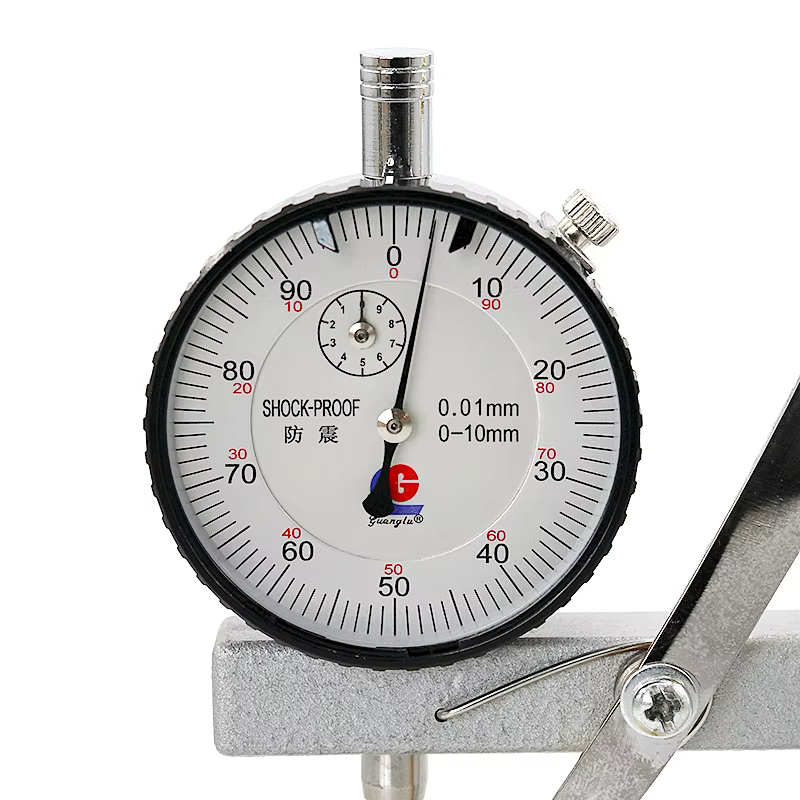Jauge d'épaisseur pour guitare, outil de mesure de la épaisseur de la plaque de guitare, calibre de mesure