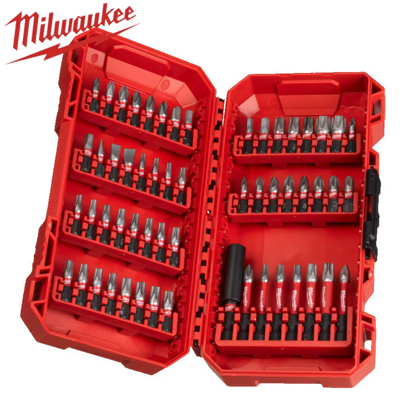 MILWAUKEE 4932492006 SHOCKWAVE jeu d'embouts à percussion 56 pièces embouts de pilote pour perceuse