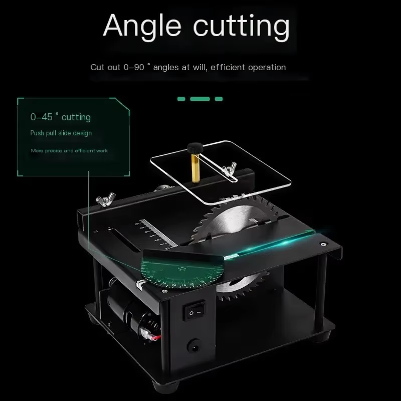 Petite scie de table électrique multifonctionnelle