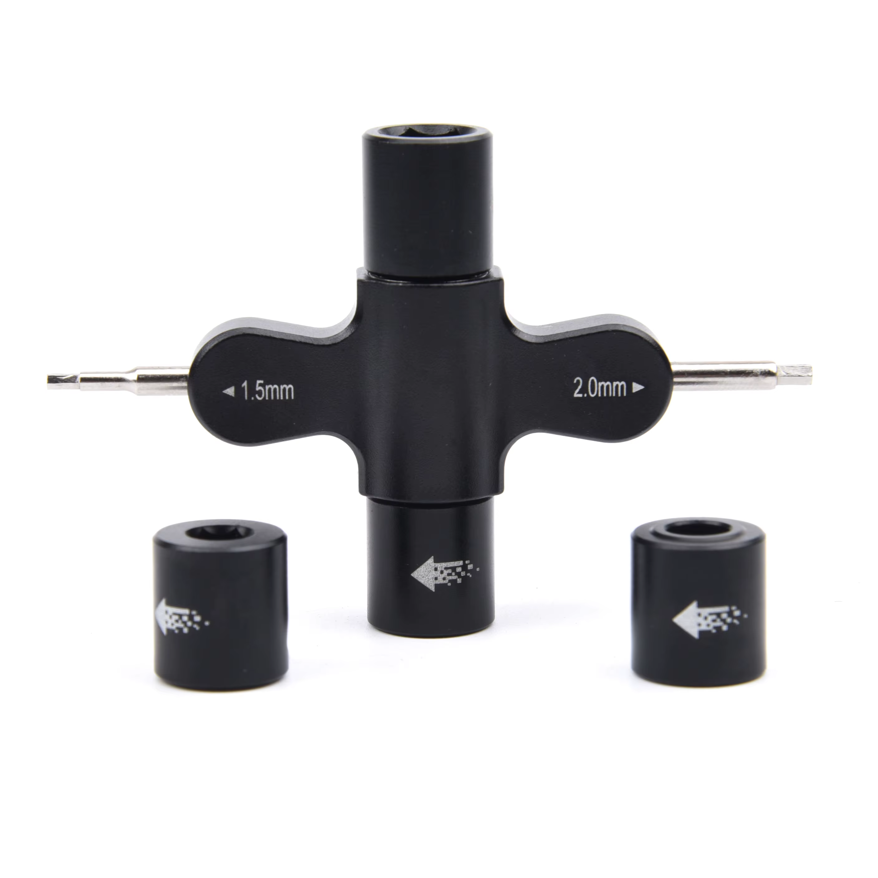 Moteur d'hélice à dégagement de tournevis pour importateur de course RC FPV, outil de roulement à sens unique intégré, jantes M3 M5, 1.5mm, 2mm