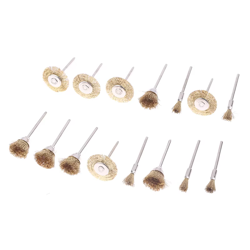 Ensemble de Mini brosses métalliques