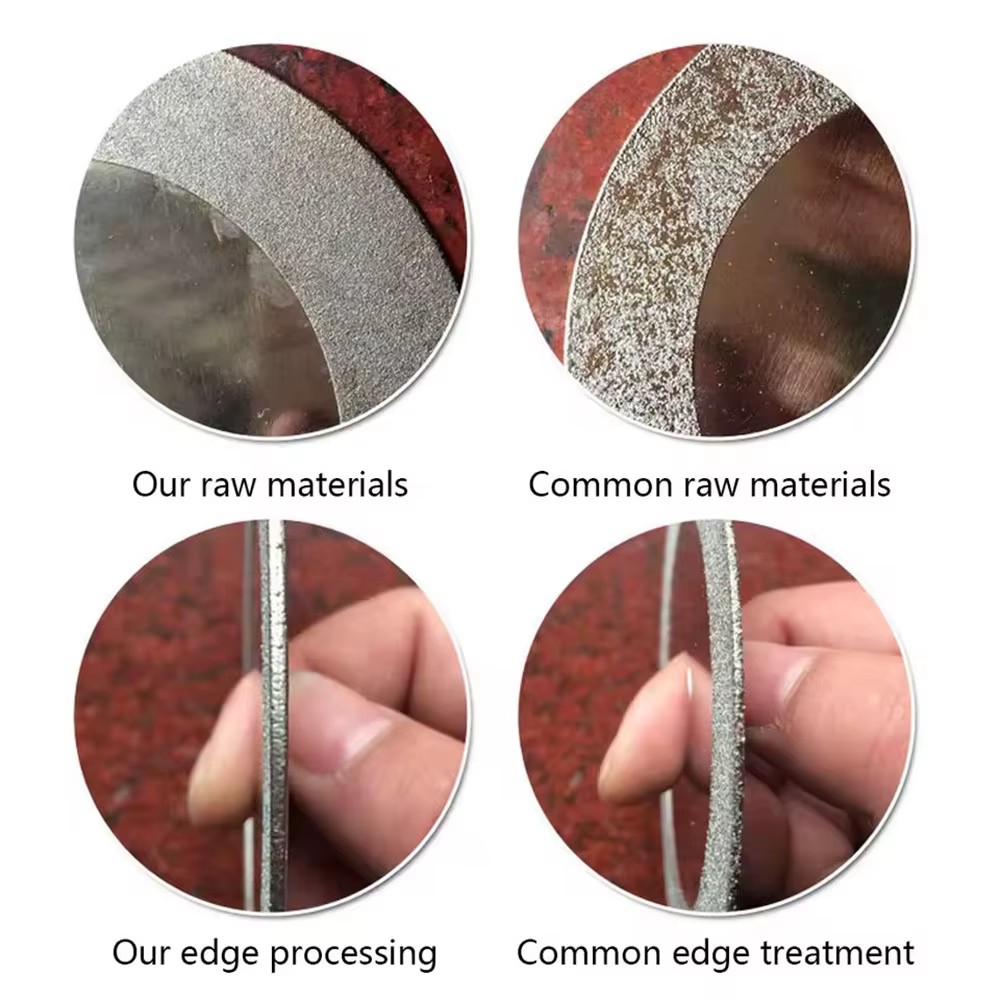 Disques de coupe diamantés pour outils rotatifs