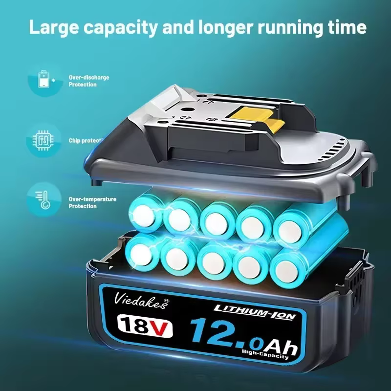 Batterie 18V 12.0Ah pour outils Makita