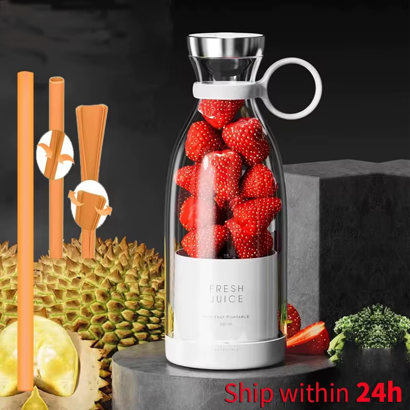 Mini presse-agrumes électrique Portable, mélangeur de fruits Usb, mélangeur de fruits, aliments, Milkshake, Machine multifonction pour jus