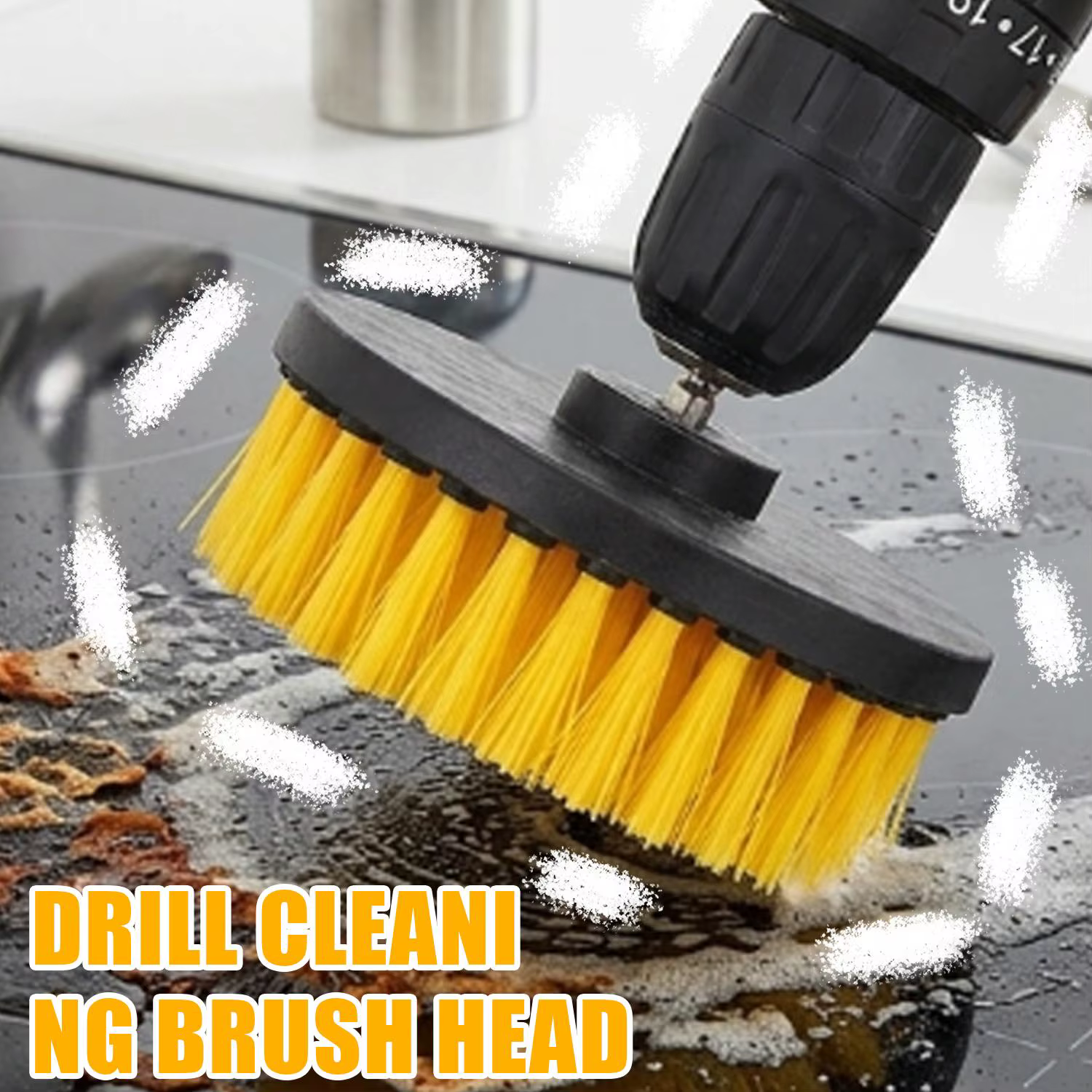 Kit d'embouts de brosses pour perceuse