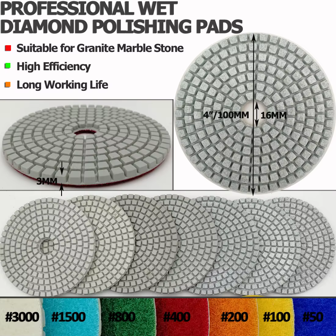 Tampon de polissage diamant DT-DIATOOL
