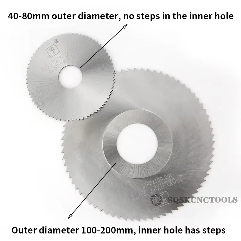 SLUGB SIQIC HSS lame de scie circulaire 40mm/50mm/60mm/63mm/75mm/80mm/100mm