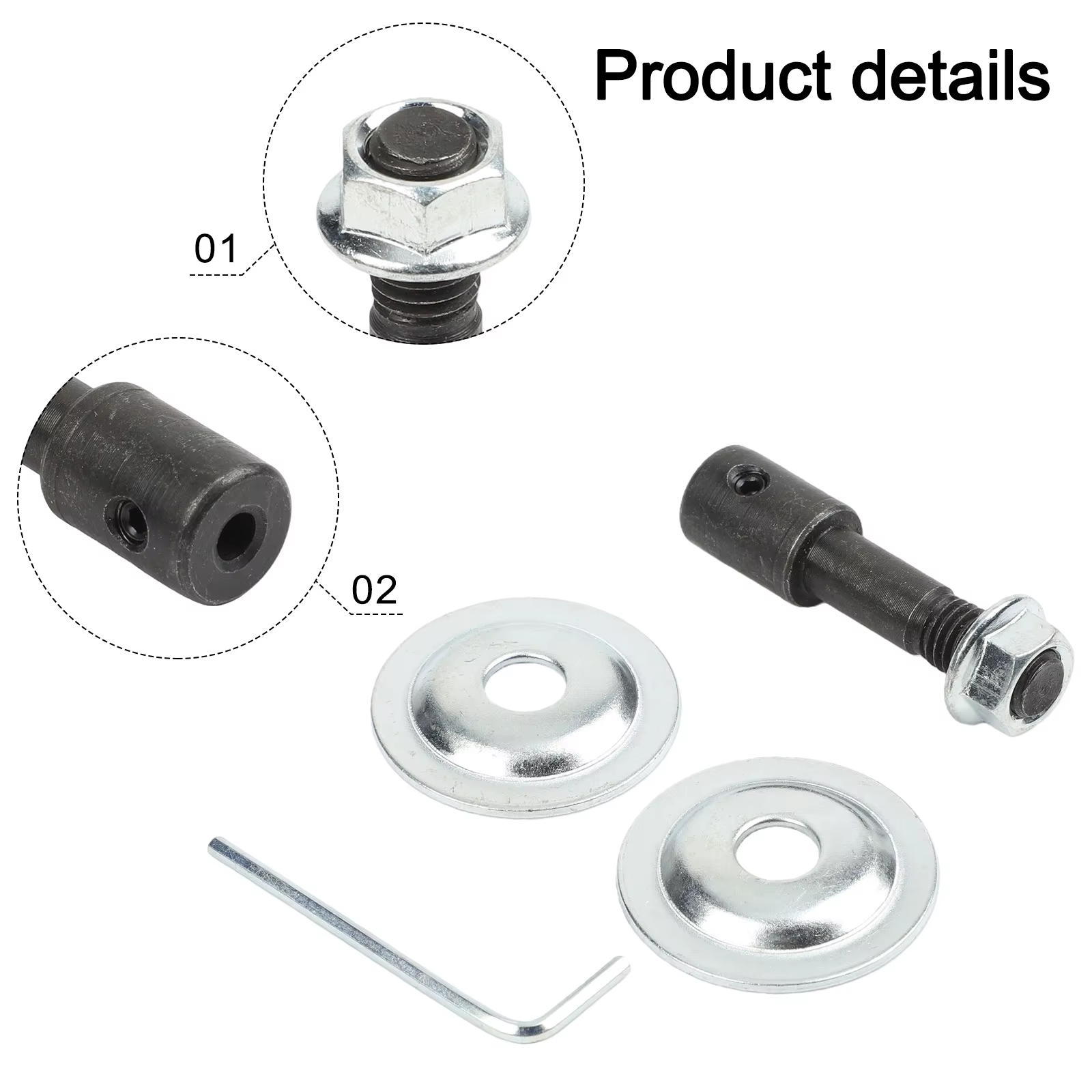 Adaptateur de broche de meuleuse 5/6/8/10/12/14/16mm