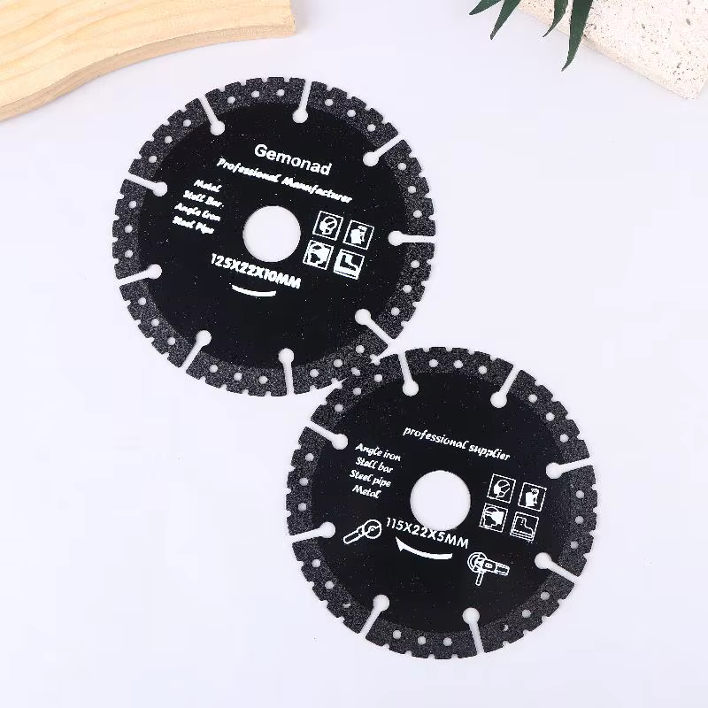 Lames de coupe en métal 115/125 mm - Disques tranchants