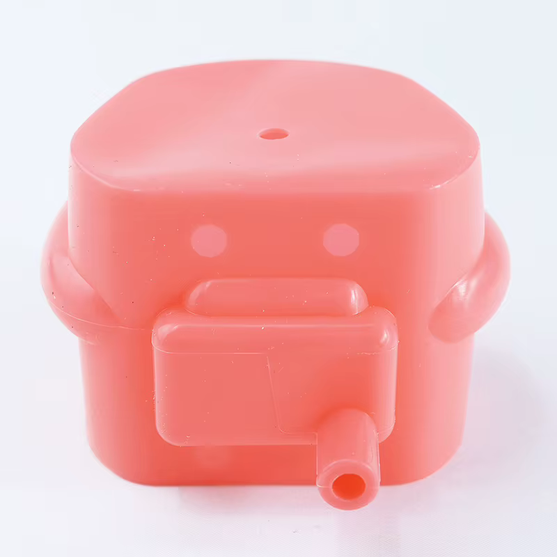 Instruments buccaux de modèle de fuchsia dentaire, outils, matériaux, consommables dentaires, tête rouge, masque de peau adapté au fuchsia dentaire